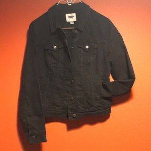 Black Denim Old Navy Jacket